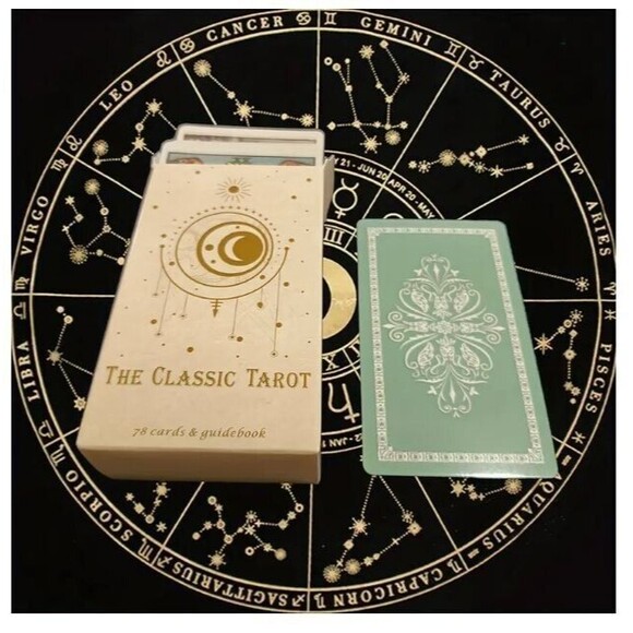 Classic Tarot Cards Deck Guidebook 78-Card Divination Game Beginners Enthusiasts - Picture 4 of 4